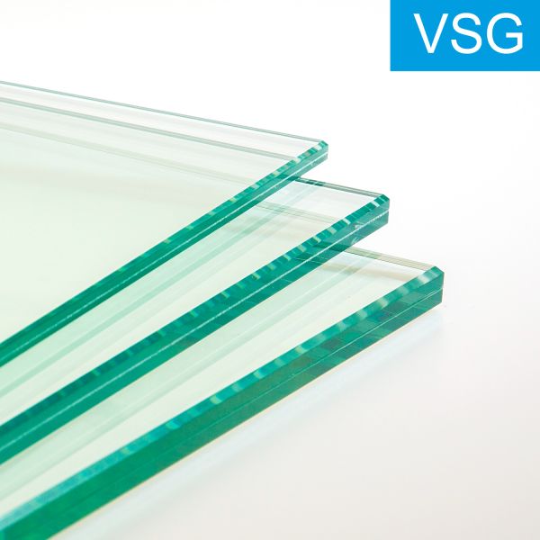 Verbundsicherheitsglas (VSG) 2- scheibig Klarfolie