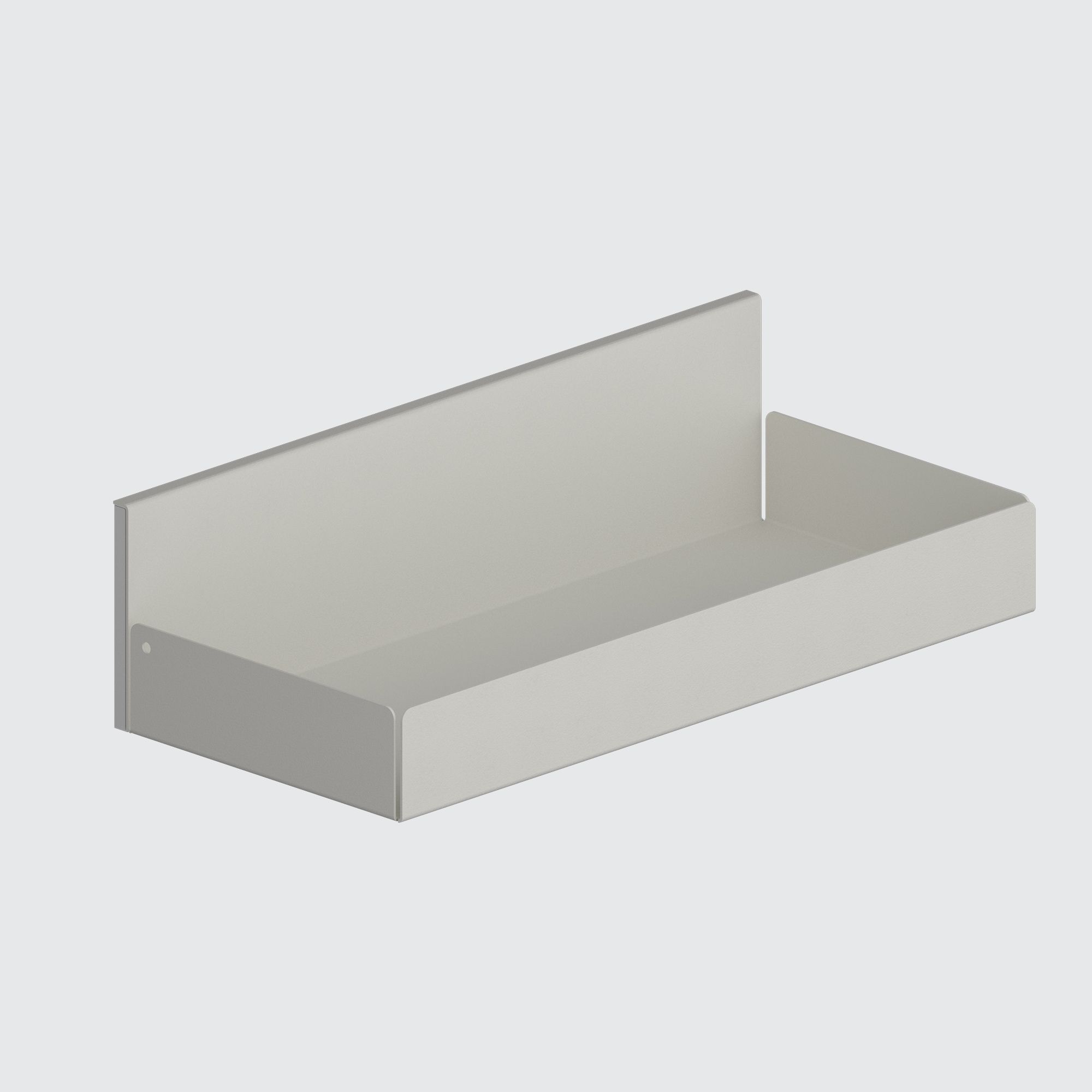 Grosse magnetische Metallbox in Weiss für die Küchenrückwand